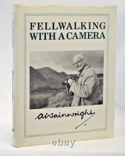 Rare Signed Copy Alfred Wainwright Fellwalking With A Camera 1988