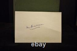 Rare Signed Don Bradman Farewell To Cricket 1st Edition 1950