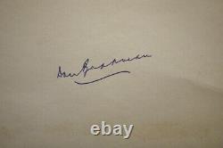 Rare Signed Don Bradman Farewell To Cricket 1st Edition 1950