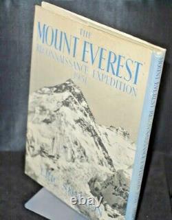 Rare Signed Eric Shipton The Mount Everest Reconnaissance Expedition 1951