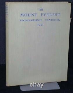 Rare Signed Eric Shipton The Mount Everest Reconnaissance Expedition 1951