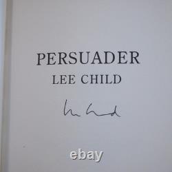 Rare Signed Lee Child Persuader First UK Edition 1st Impression 2003