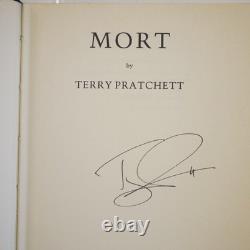 Rare Signed Mort by Terry Pratchett First UK Edition 1st Impression 1987