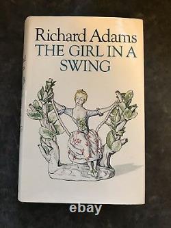 Rare Signed Richard Adams The Girl In A Swing 1st/1st 1980
