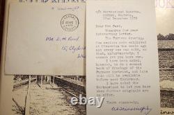 Rare With Sign Letter Alfred Wainwright A Second Furness Sketchbook 1st Ed