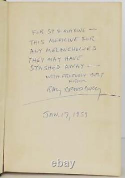 Ray Bradbury / A Medicine for Melancholy Signed 1st Edition 1959 #1907113