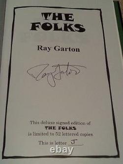Ray Garton SIGNED The Folks USHC 1st Edn deluxe lettered edition