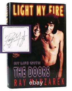 Ray Manzarek LIGHT MY FIRE MY LIFE WITH THE DOORS Signed 1st Edition 1st Printin
