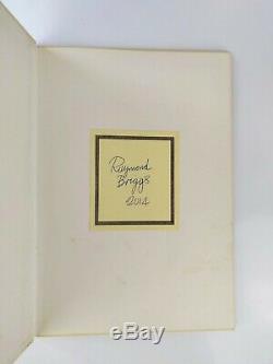 Raymond Briggs The Snowman First Edition Signed & Dated BP
