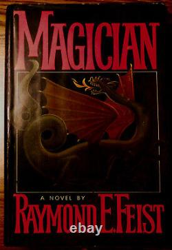 Raymond E. Feist. MAGICIAN. Doubleday, 1982. 1st HC/DJ. Signed! Very Scarce