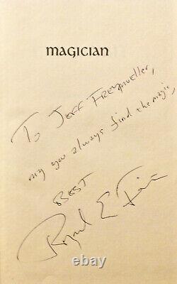 Raymond E. Feist. MAGICIAN. Doubleday, 1982. 1st HC/DJ. Signed! Very Scarce