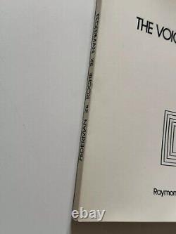 Raymond Federman SIGNED The voice in the closet 1979 Coda Press 1st Edition