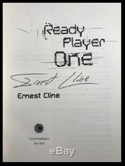 Ready Player One SIGNED by ERNEST CLINE Hardback True 1st Edition & Printing