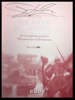 Ready Player One SIGNED by ERNEST CLINE New Subterranean Press Limited Edition