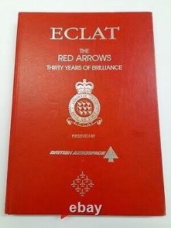 Red Arrows 30 Years Of Brilliance Presented By British Aerospace Signed 1st Ed