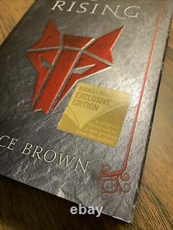 Red Rising by Pierce Brown Signed B&N Howler Special 1st/1st Hardcover HC Book 1