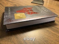 Red Rising by Pierce Brown Signed B&N Howler Special 1st/1st Hardcover HC Book 1