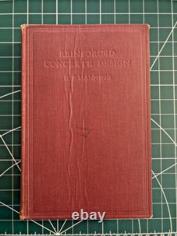 Reinforced Concrete Design G F Manning Signed 1st Edition 1953 Civil Engineering