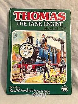 Rev W Awdry SIGNED Thomas the Tank Engine Annual 1980 Awdry Model Railway