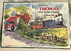 Rev W Awdry SIGNED Thomas the Tank Engine Annual 1980 Awdry Model Railway