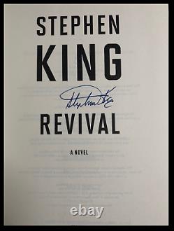 Revival SIGNED by STEPHEN KING Mint Hardback 1st Edition Print with CD Slipcase