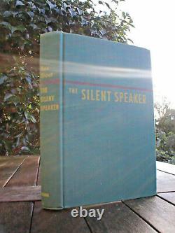 Rex Stout The Silent Speaker. 1st Us Viking Press 1946 Signed
