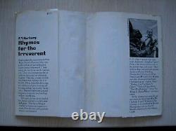 Rhymes for The Irreverent- E. Y. Harburg -SIGNED 1st edition 1965