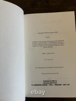 Richard Adams Daniel Signed 1st Edition Author Of Watership Down