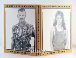 Richard Avedon Signed 1st Edition 1985 In The American West Hardcover withDJ