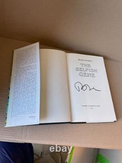 Richard Dawkins The Selfish Gene SIGNED 1st Edition & 1st Print UK -ULTRA RARE