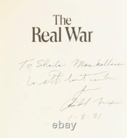Richard Milhous NIXON / The Real War Signed 1st Edition