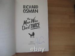 Richard Osman Signed Thursday Murder Club matching low Numbered 1st 3 Goldsboro