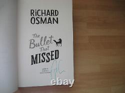 Richard Osman Signed Thursday Murder Club matching low Numbered 1st 3 Goldsboro