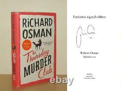 Richard Osman The Thursday Murder Club Signed 1st/1st (2020 First Ed DJ)