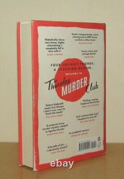 Richard Osman The Thursday Murder Club Signed 1st/1st (2020 First Ed DJ)