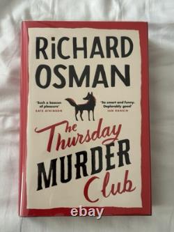 Richard Osman The Thursday Murder Club Signed 1st Edition Slipcase HB Book