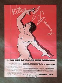 Rights Of Spring San Francisco Gay Party Dancing Poster