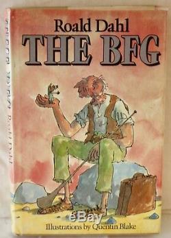 Roald Dahl The BFG SIGNED Dahl & Blake Cape 1982 1/1 F/F