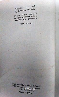 Robert A. Heinlein BEYOND THIS HORIZON Fantasy Press, 1948, 1st Edition Signed