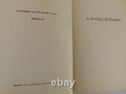 Robert Frost SIGNED A Masque of Reason, 1945 1st Edition with Dust Jacket