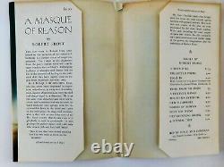 Robert Frost SIGNED A Masque of Reason, 1945 1st Edition with Dust Jacket