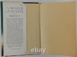 Robert Frost SIGNED A Masque of Reason, 1945 1st Edition with Dust Jacket