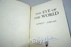 Robert Jordan SIGNED The Eye of the World First Edition First Printing
