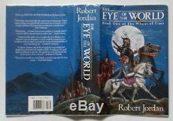 Robert Jordan The Eye Of The World. Signed. U. K. 1/1. H/b. 1990. Orbit