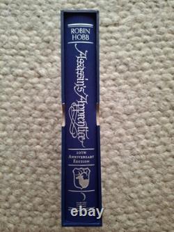 Robin Hobb Assassins Apprentice Signed 20th Anniversary Edition