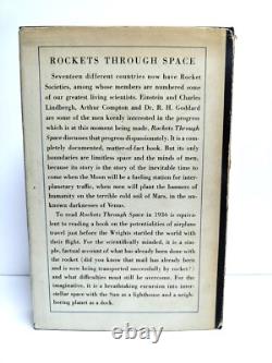 Rockets Through Space 1936 P. E. Cleator Signed 1st Edition Starship Blue Origin