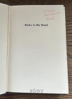 Rocks In My Head Celest G. Engel SIGNED 1st Edition 1987 Vantage Press