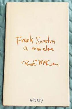 Rod McKuen / FRANK SINATRA A MAN ALONE Signed 1st Edition 1969