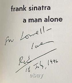 Rod McKuen / FRANK SINATRA A MAN ALONE Signed 1st Edition 1969