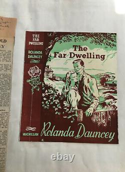 Rolanda Dauncey,'The Far Dwelling' Signed 1st Edition, Macmillan 1955